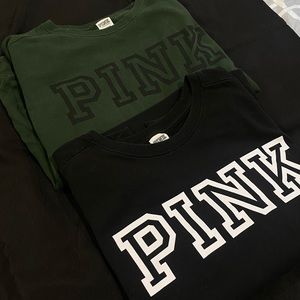 PINK sweatshirts